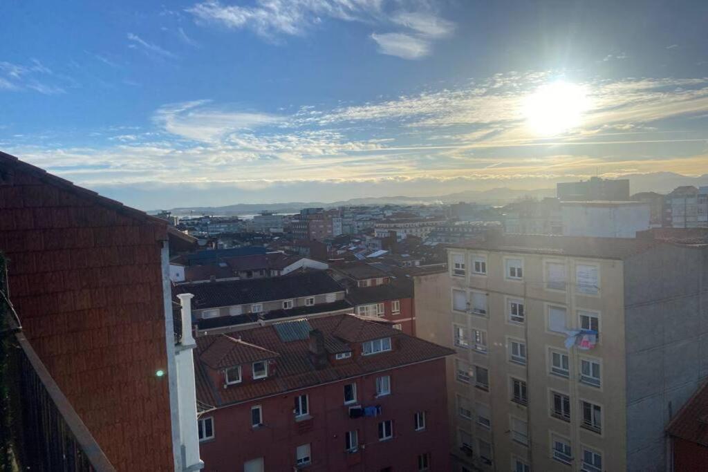 شقة Acogedor Loft Con Vistas A La Ciudad سانتاندر المظهر الخارجي الصورة