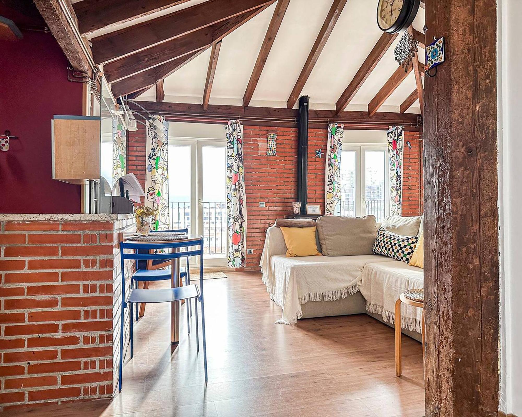 شقة Acogedor Loft Con Vistas A La Ciudad سانتاندر المظهر الخارجي الصورة