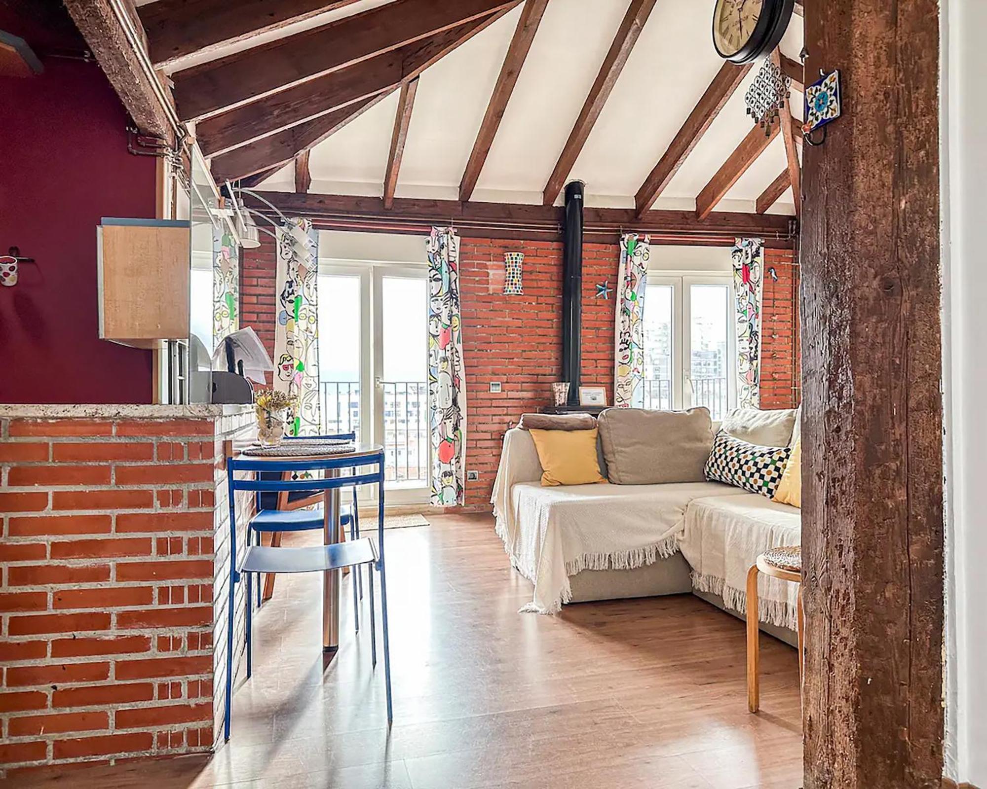 شقة Acogedor Loft Con Vistas A La Ciudad سانتاندر المظهر الخارجي الصورة